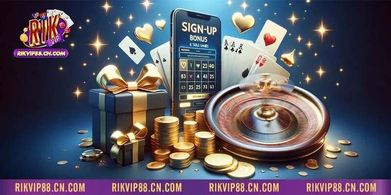 Tặng thưởng cho tân thủ lần đầu gia nhập sàn cá cược lớn RIKVIP